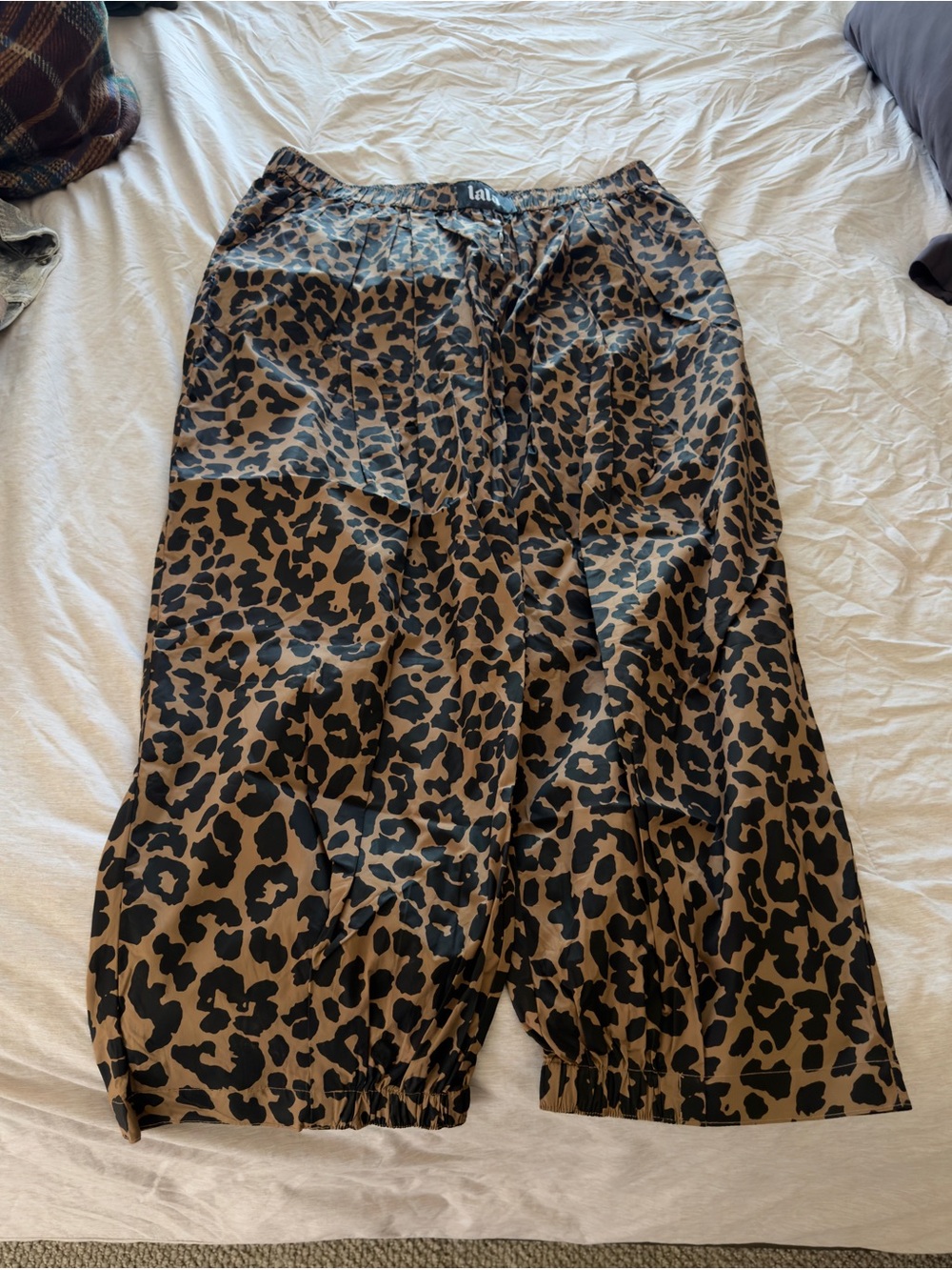 Dressed in LALA Happy Chance Barrel Leg Boxer Pants - Picture 7 of 8